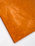 1/8 Orange glitter jelly