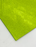 1/8 Lime glitter jelly