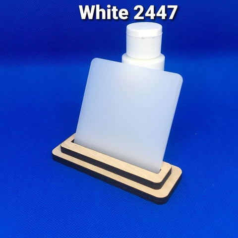 1/16  Milky white Acrylic 2447